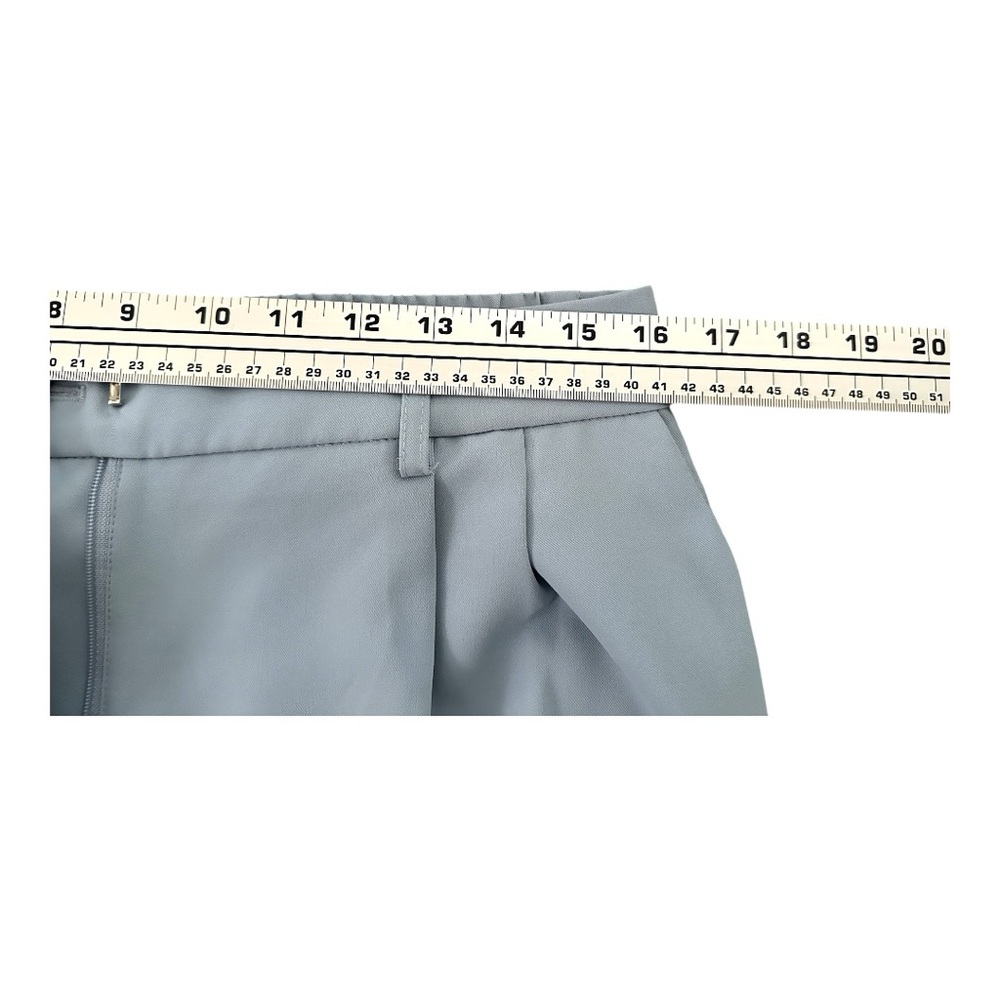 Light Blue Wide-Leg Trousers – Size L - Picture 11 of 14